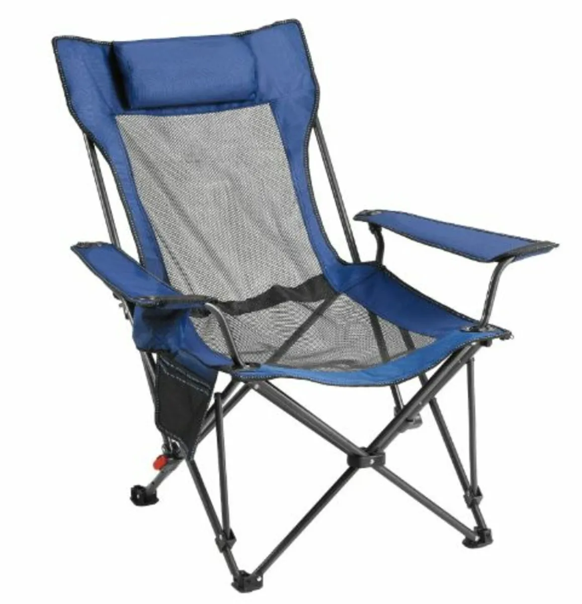 Reclining Camping Chair, 4 Adjustable Positions, - Image 4