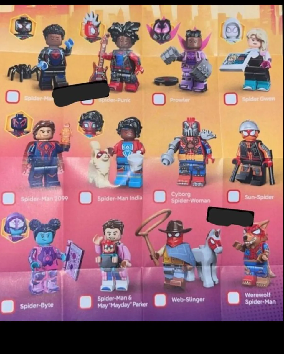 Lego Spider-Man cmfs