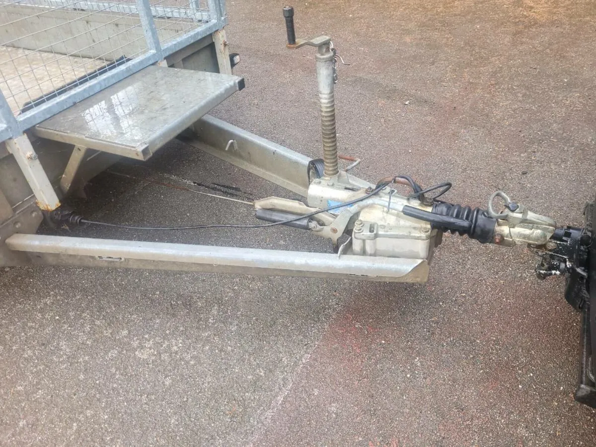2018 ifor Williams plant trailer with high sides - Image 3