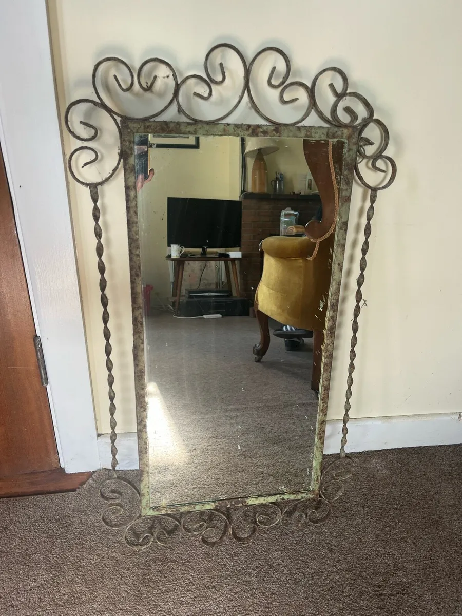 Antique mirror