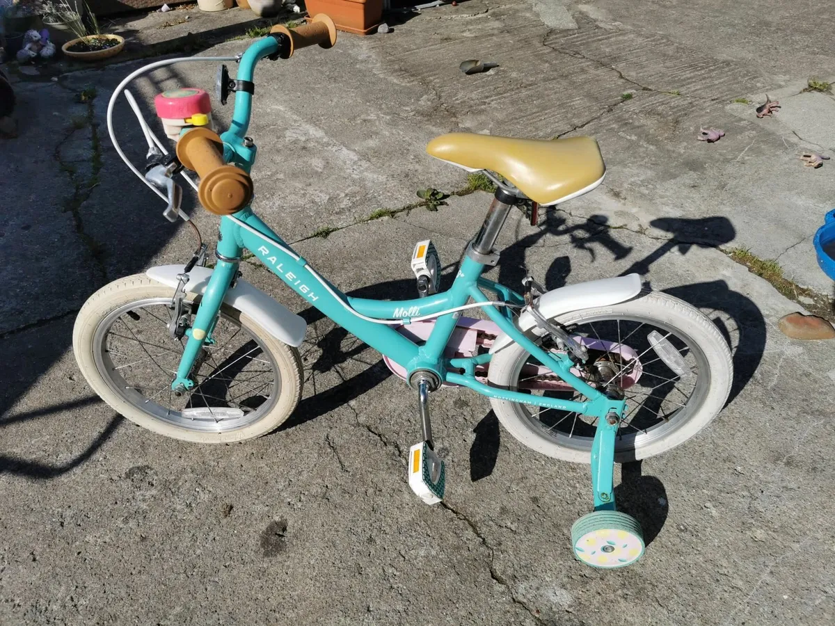 Raleigh Molli 16 Aqua kids child bike bicycle - Image 2