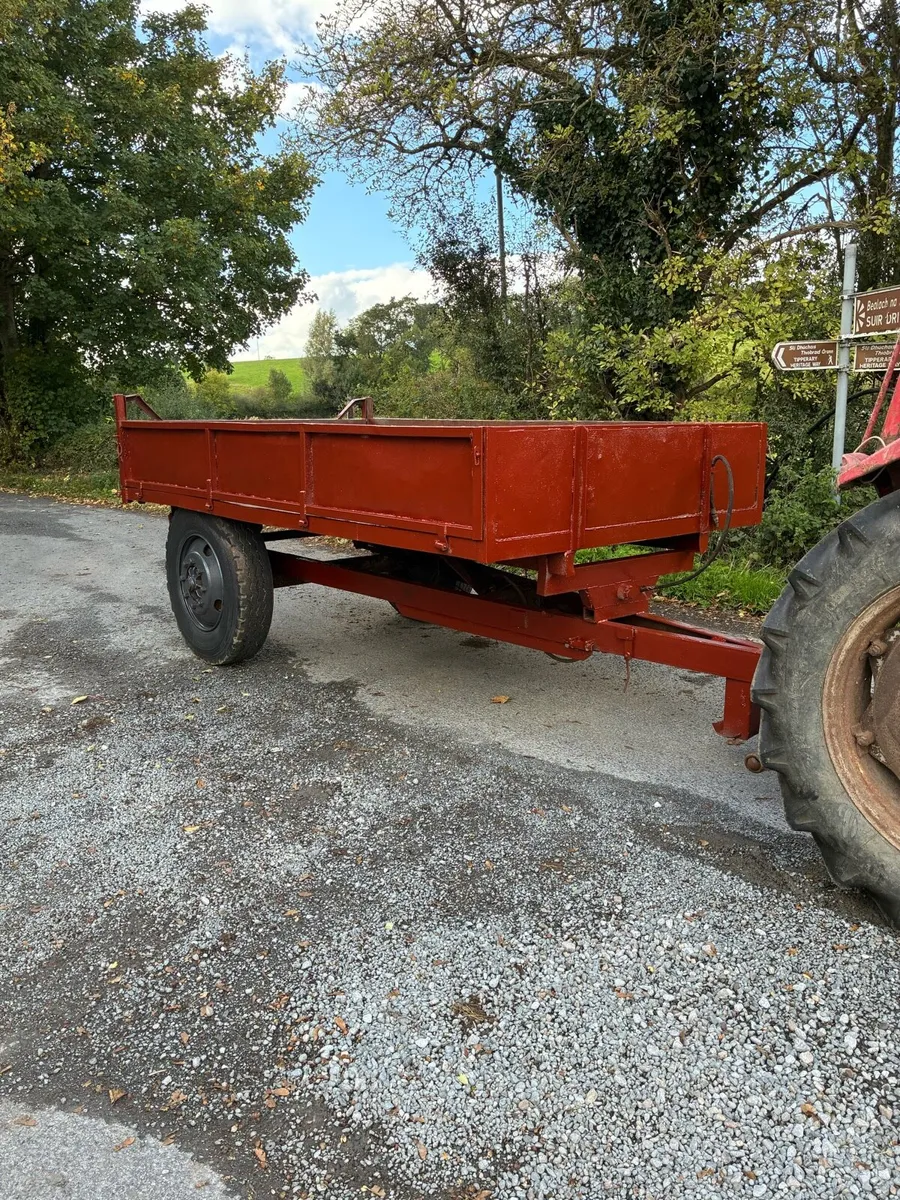 Steel tipper trailer - Image 1