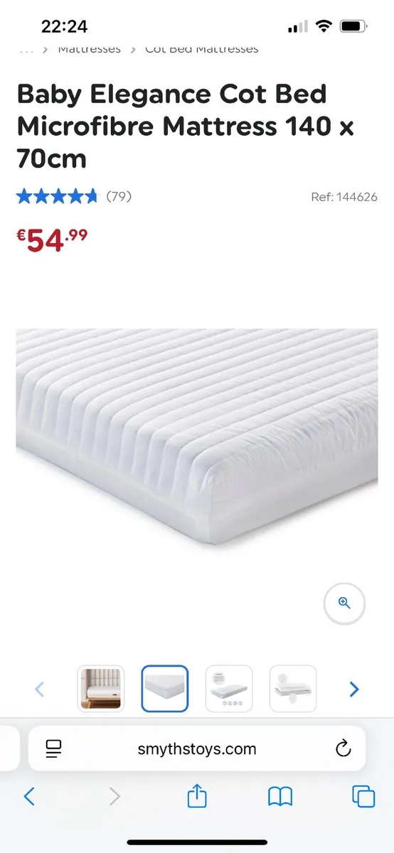 Toddlers Bed & Mattress - Image 3