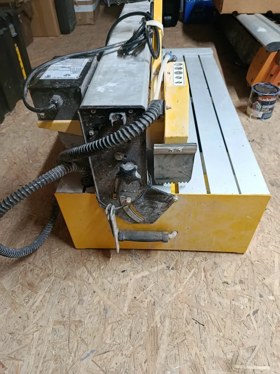 24" tile bridge saw - Image 2