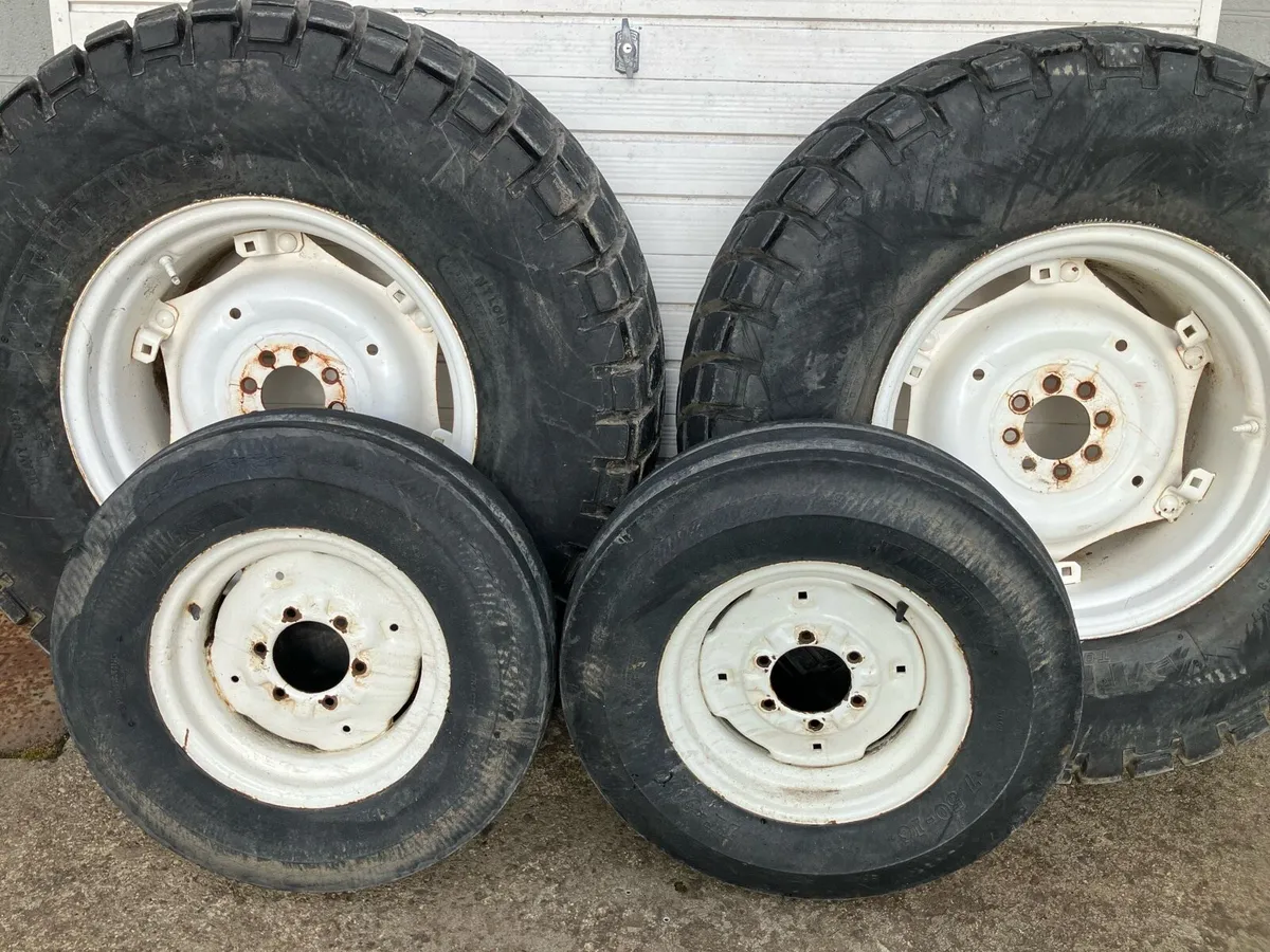Wheel rims and tyres - Image 1