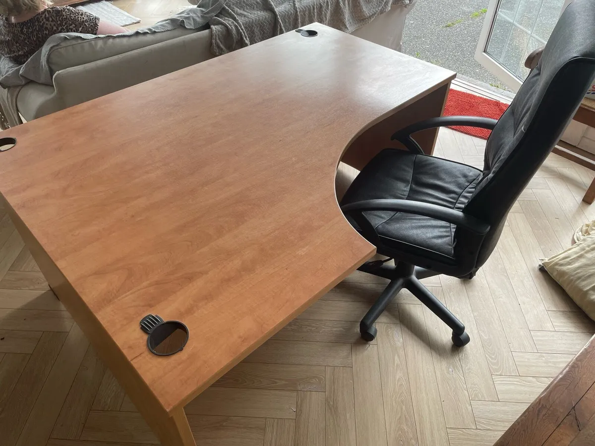 2 X Office Desks/Chairs - Image 1