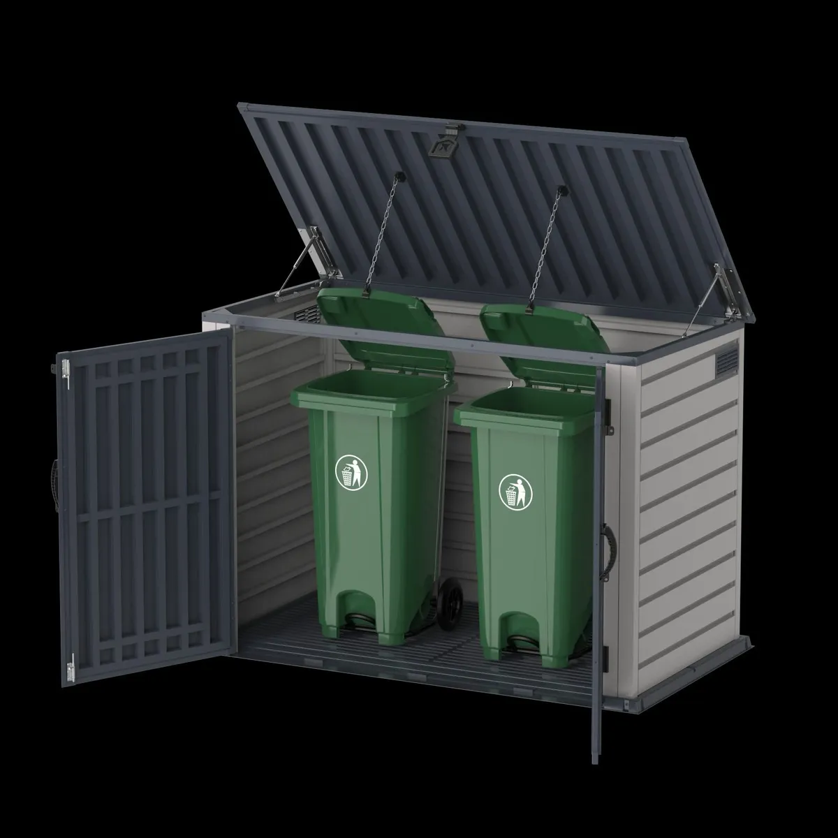 2100Litre 6×3.5 MultiStore Bicycle or Wheeliebin - Image 3