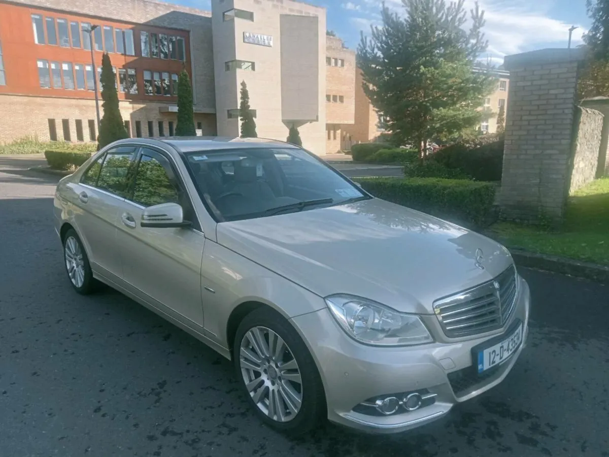12 Mercedes C-class Diesel Automatic low mileage - Image 1