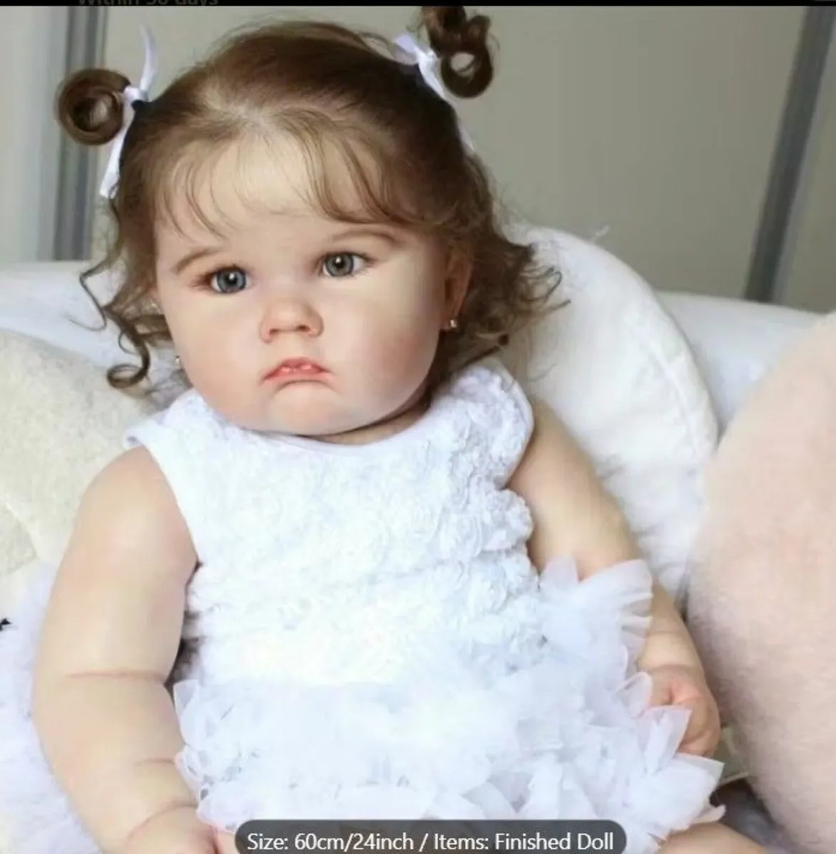 Reborn Baby Doll 60cm - Image 3
