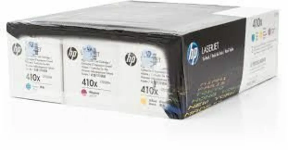 HP 410X High Yield Cyan Magenta Yellow Toners