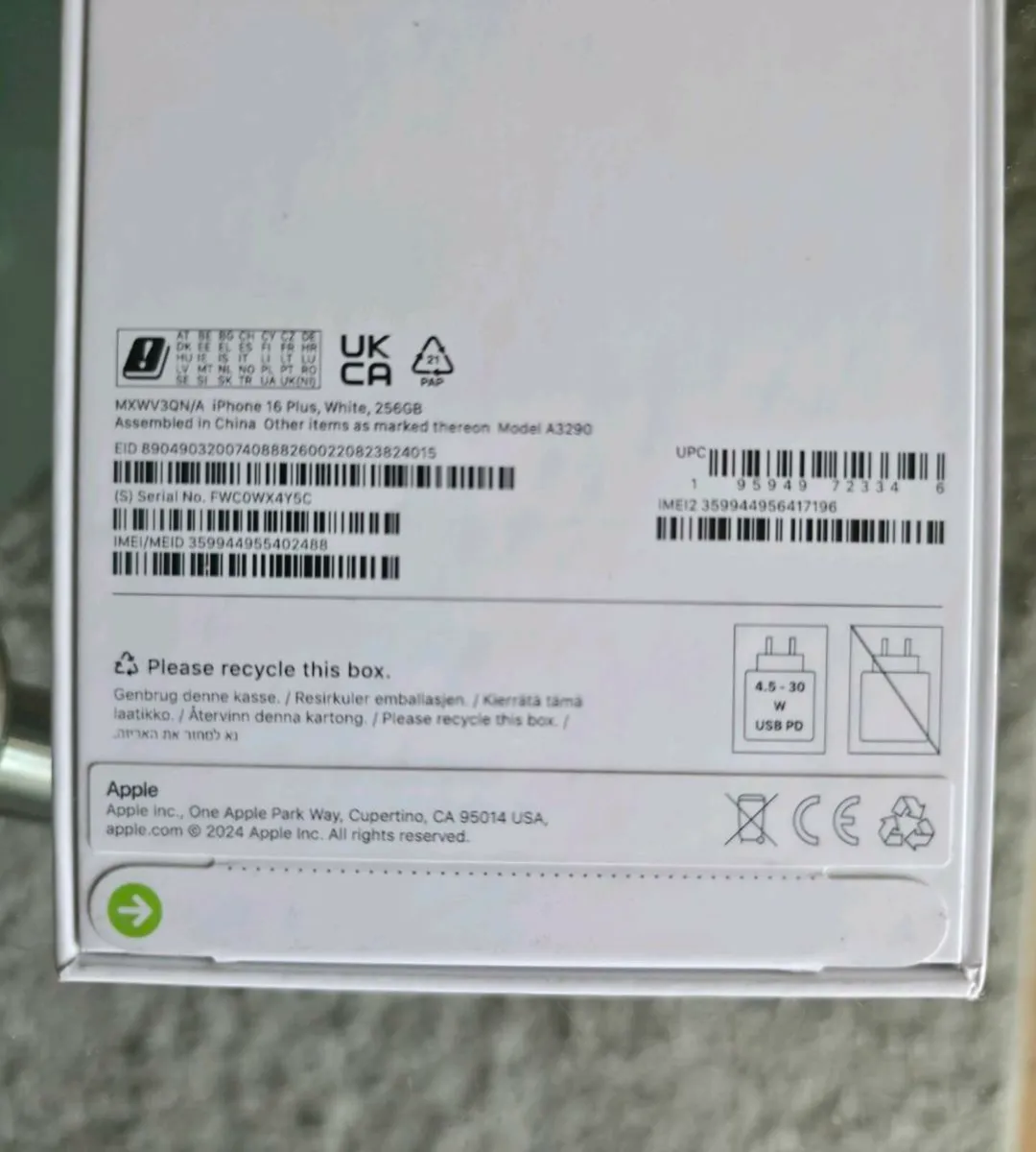 Apple Iphone 16 Plus 256GB - Image 2