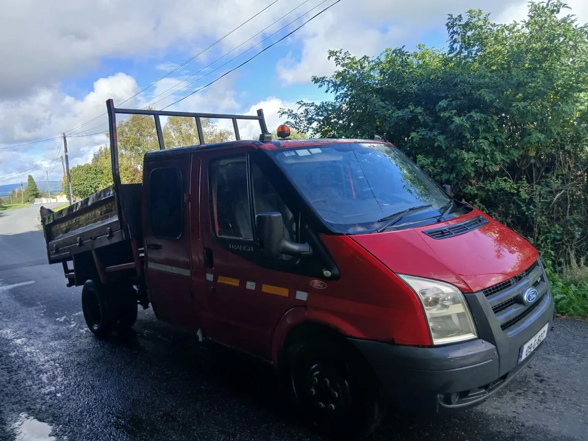 2009 ford transit tipper - Image 1