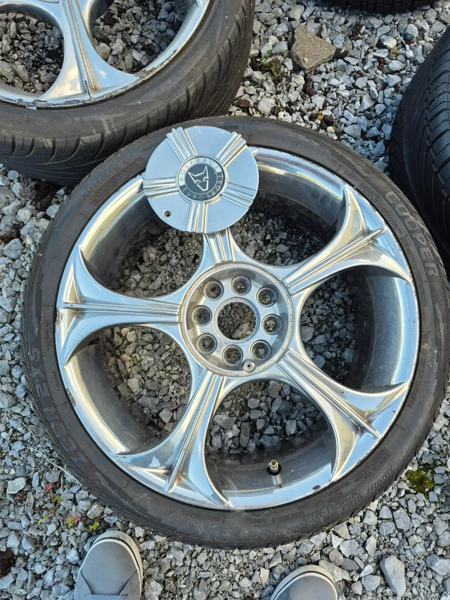 Wolfrace  17 inch multifit alloys - Image 3