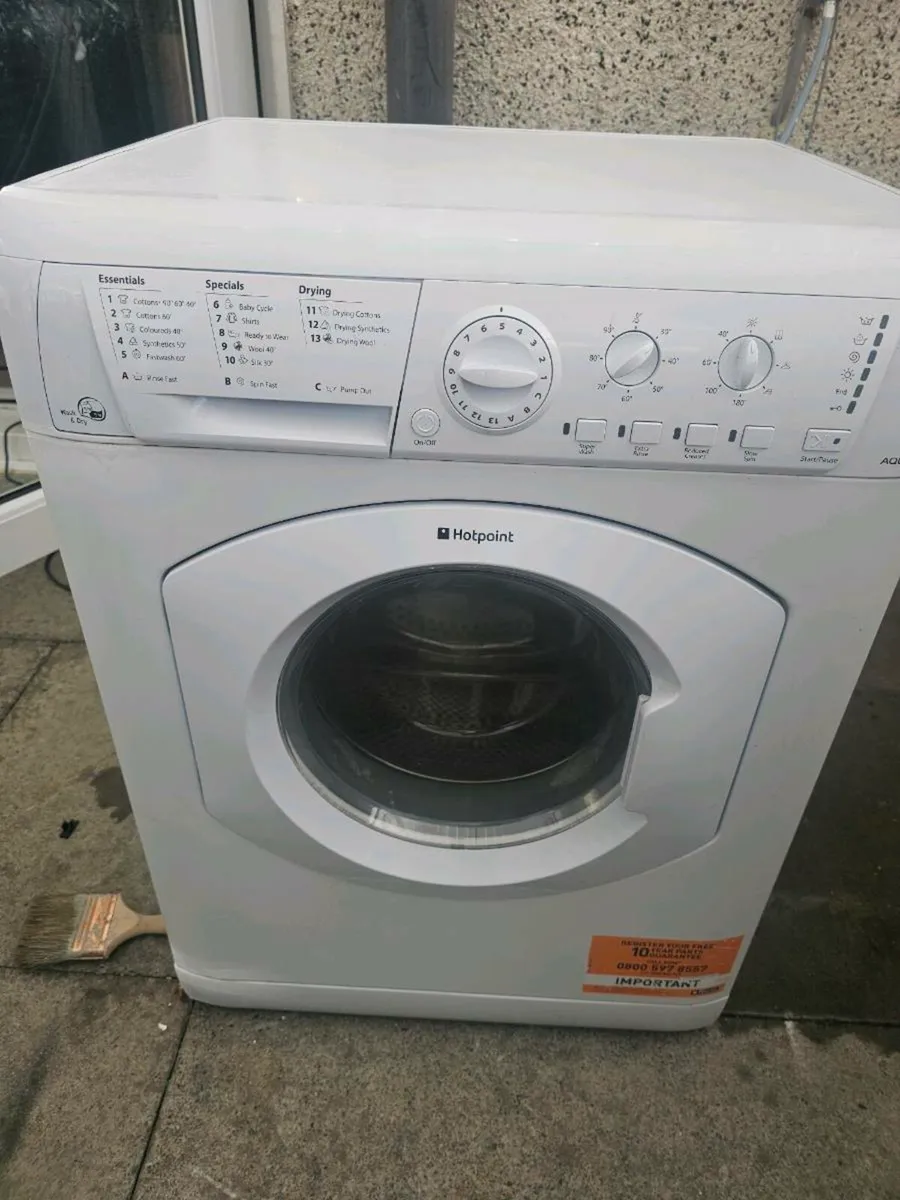 Hotpoint washer dryer