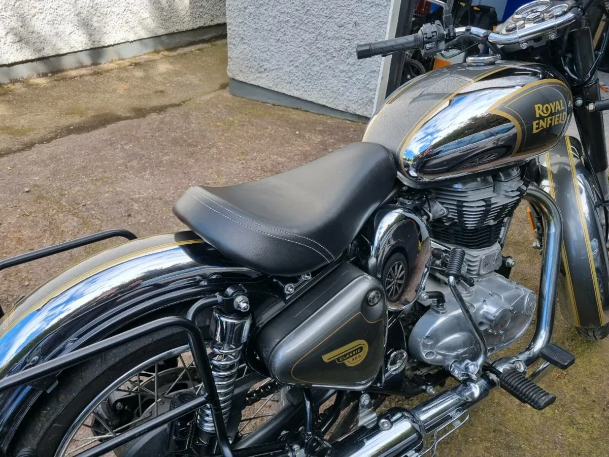 Low Ride Seat for RE Classic 500 - Image 1