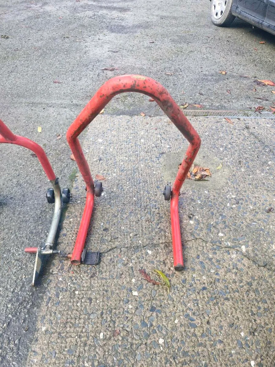 3 x Motorbike Race Paddock stands - Image 3