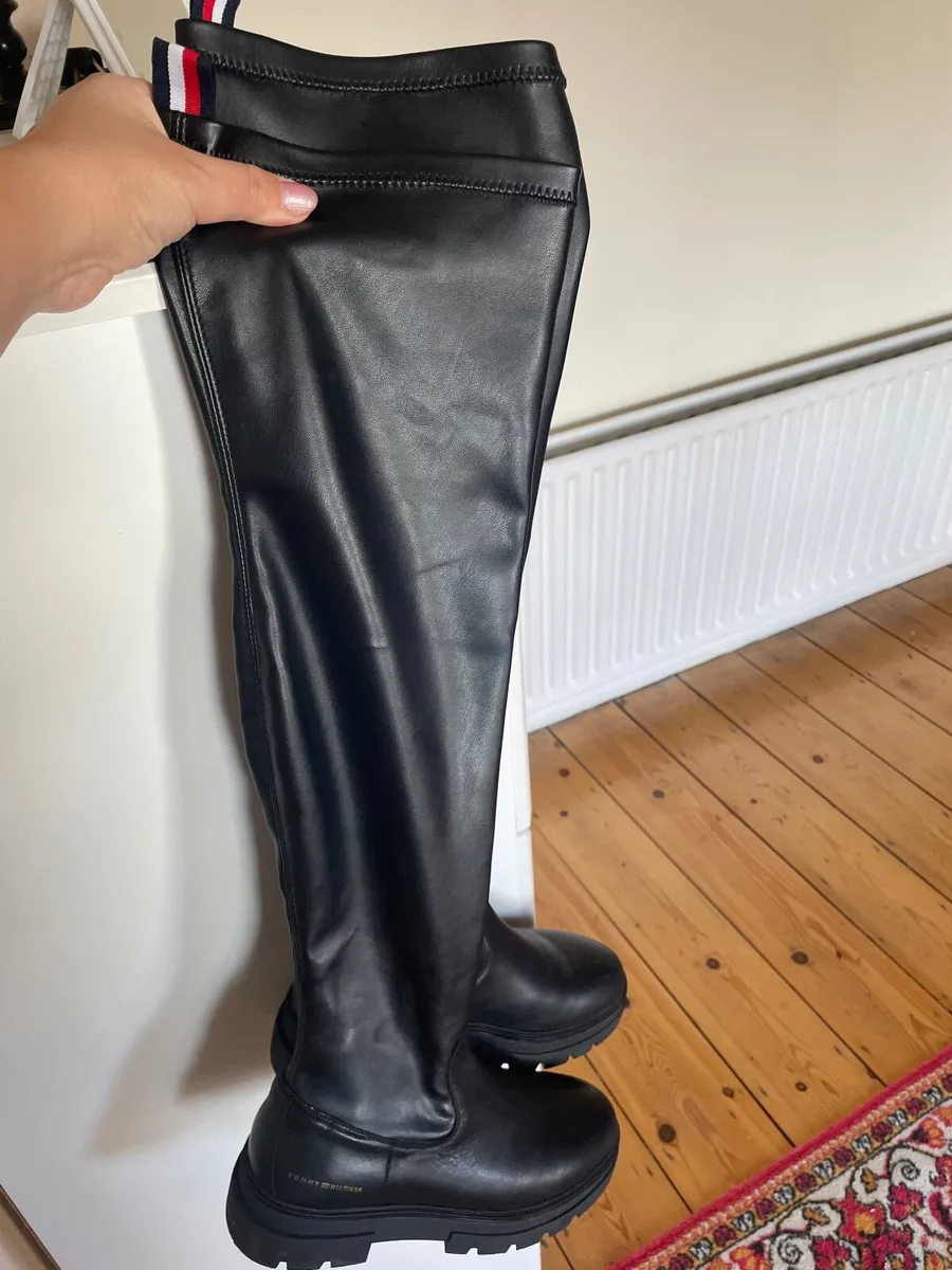 NEW TOMMY HILFIGER Women’s Over-Knee High Boots - Image 2