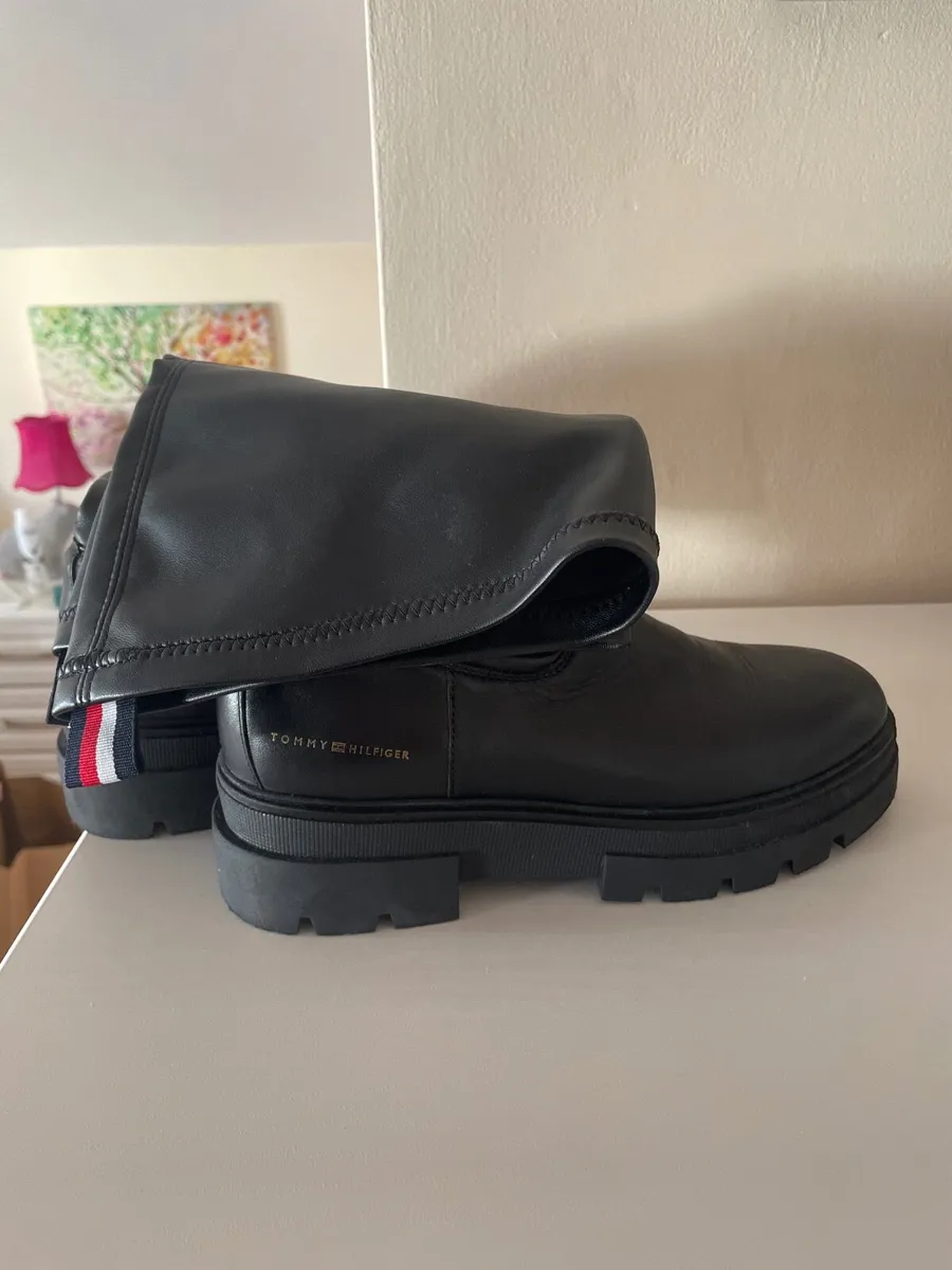 NEW TOMMY HILFIGER Women’s Over-Knee High Boots - Image 1