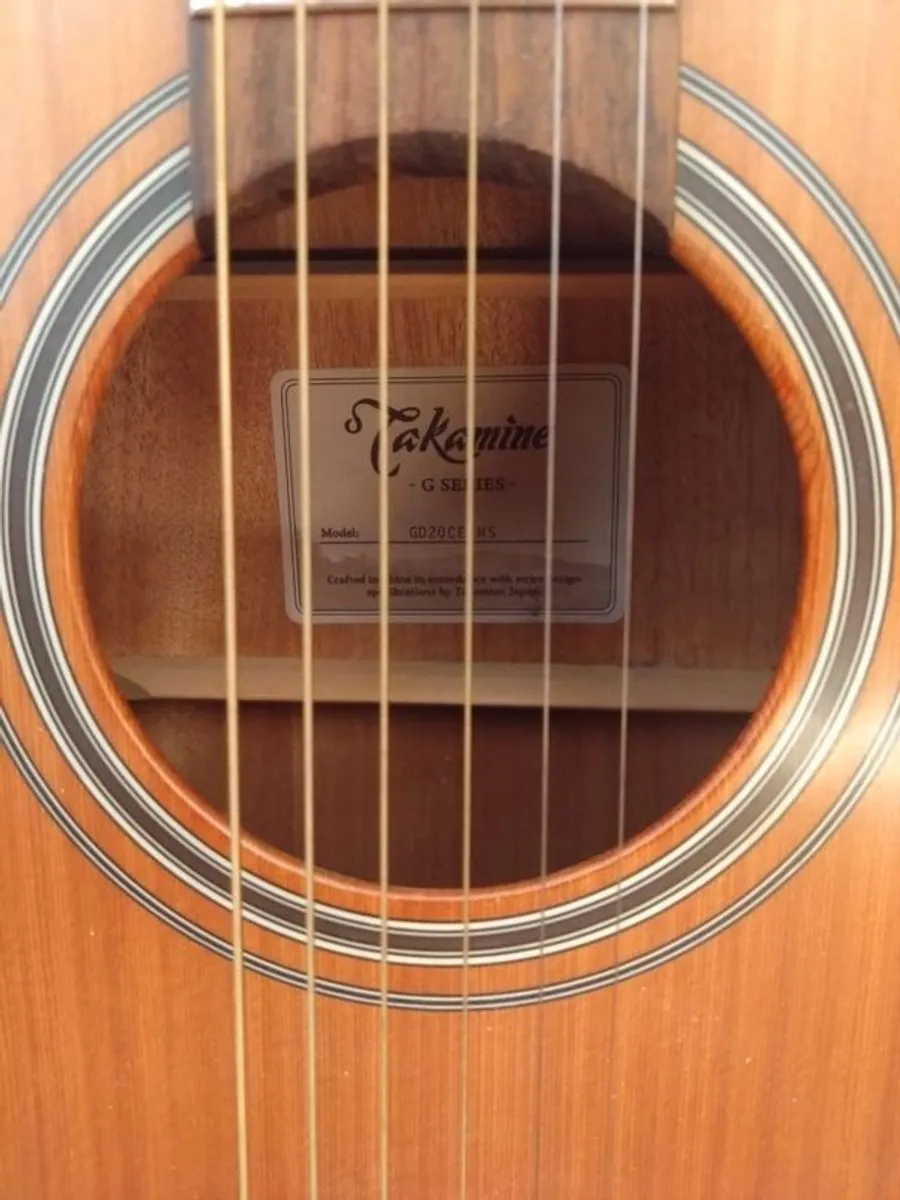Pre loved Takamine GD20CE Electro Acoustic Guitar - Image 4