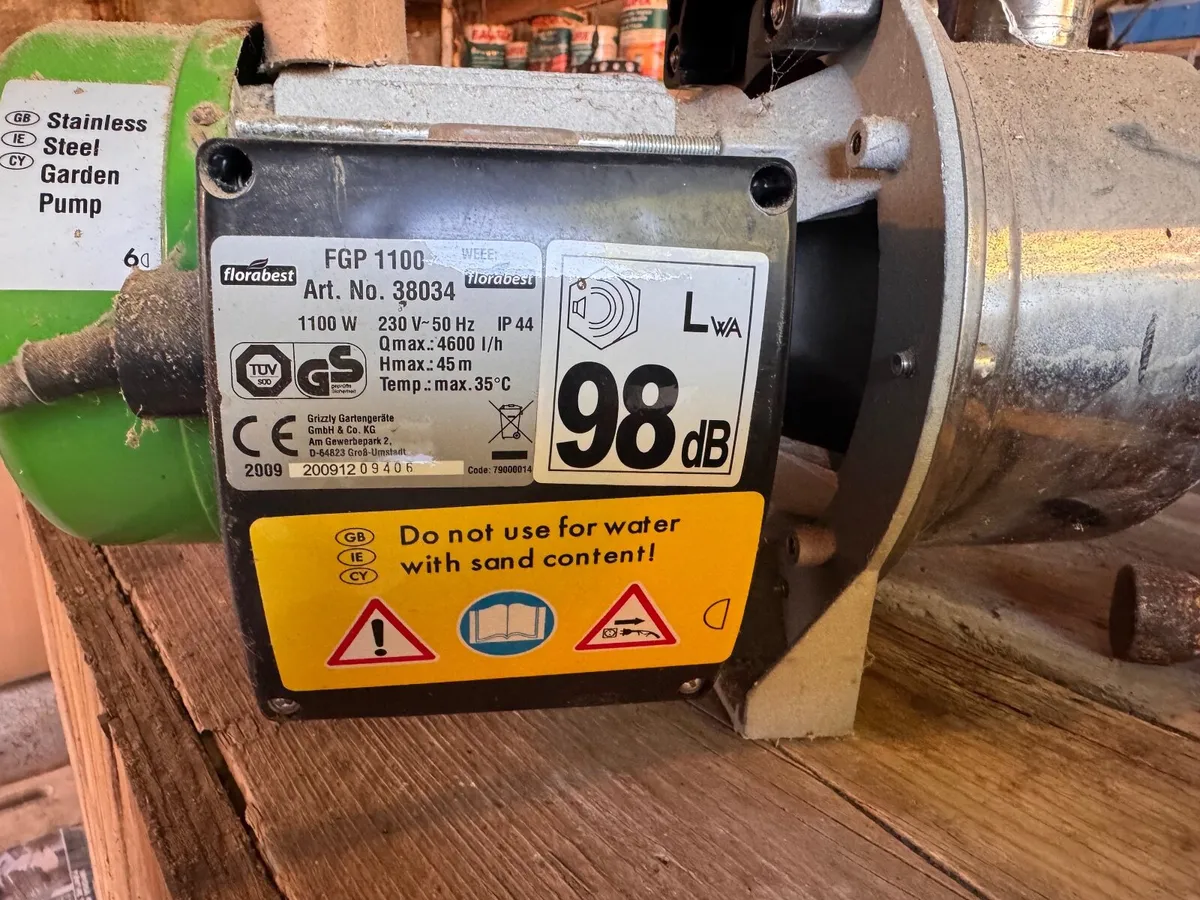 Stainless Steel Garden Pump - Image 2