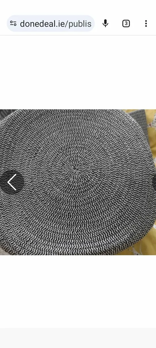 New Large new woven storage basket - Image 4