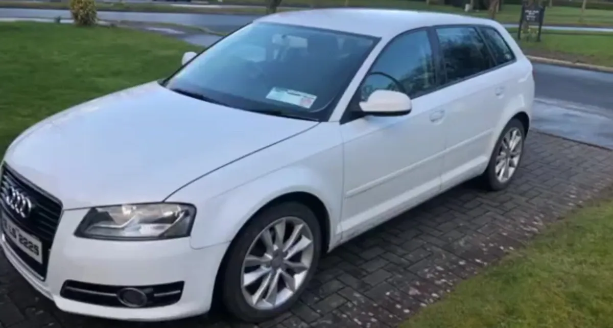 White Audi A3 2.0 TDI Sport - Image 1