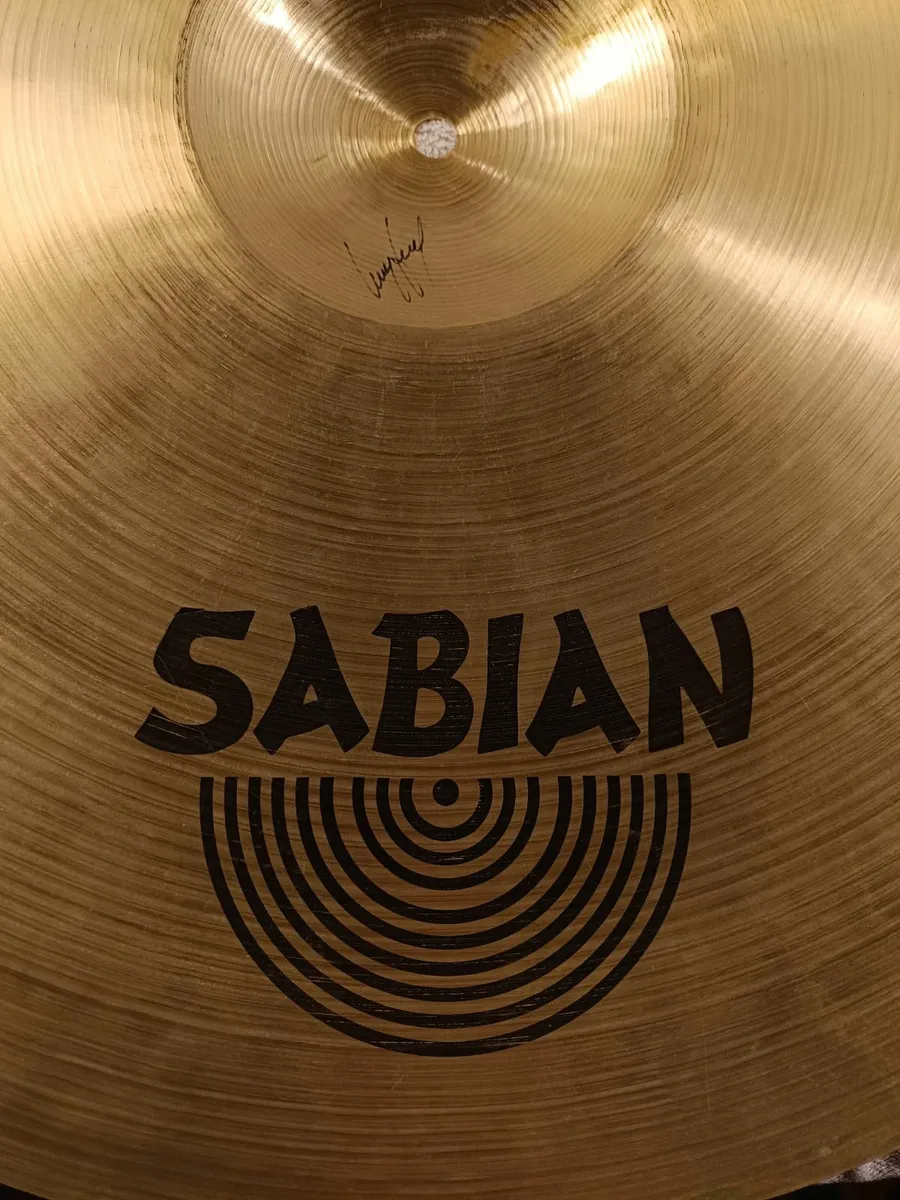 Sabian 22 inch hand hammered rock ride - Image 3