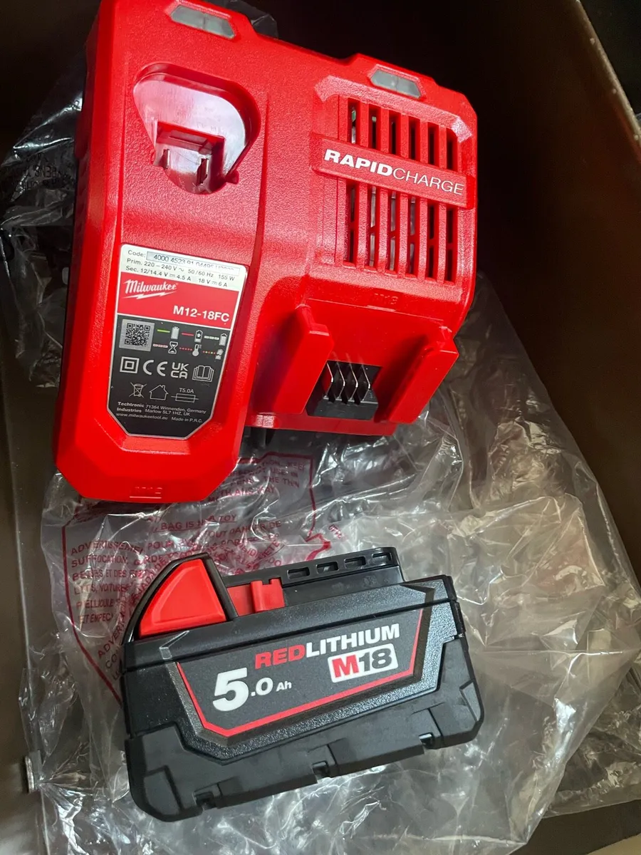 Milwaukee Rapid charger 5.0 ah