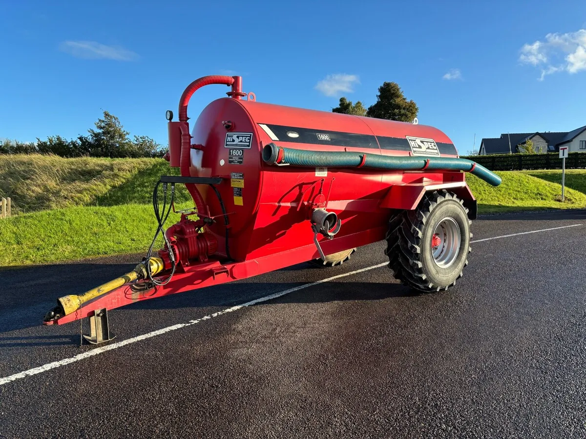 2016 Hispec 1600 Tanker - Image 1