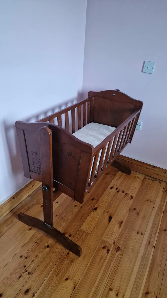 Cot Bed, Cot & Cradle - Image 2