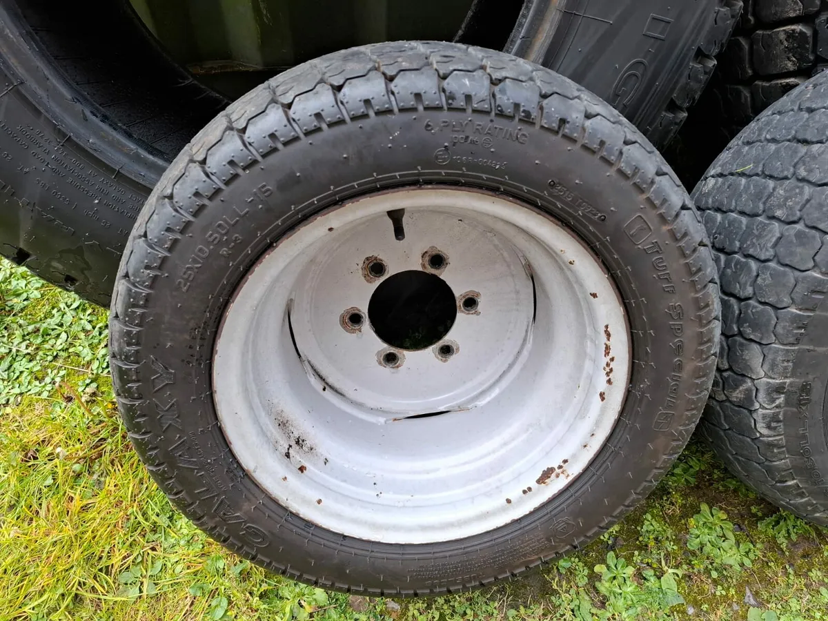 Grass tyres/wheels - Image 1