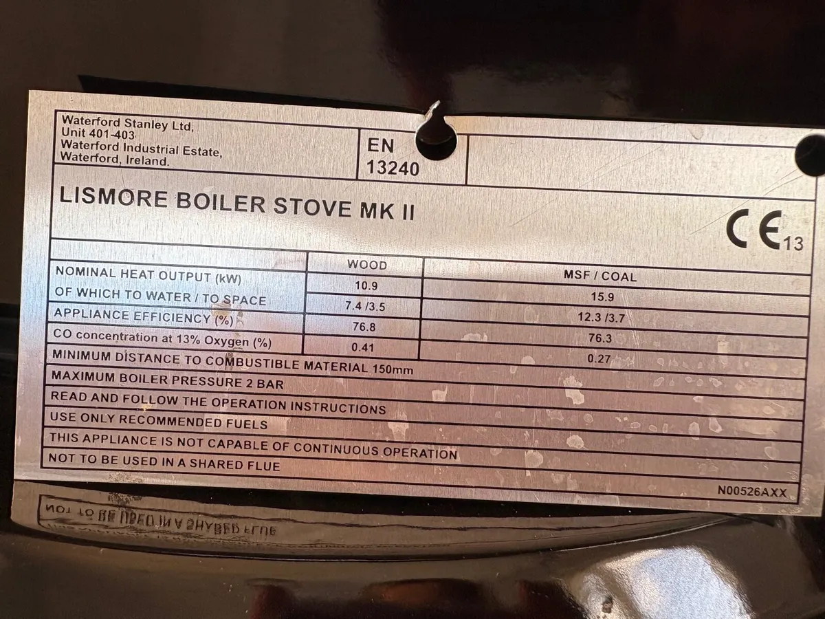 Stanley Lismore Boiler Stove MK II - Image 1