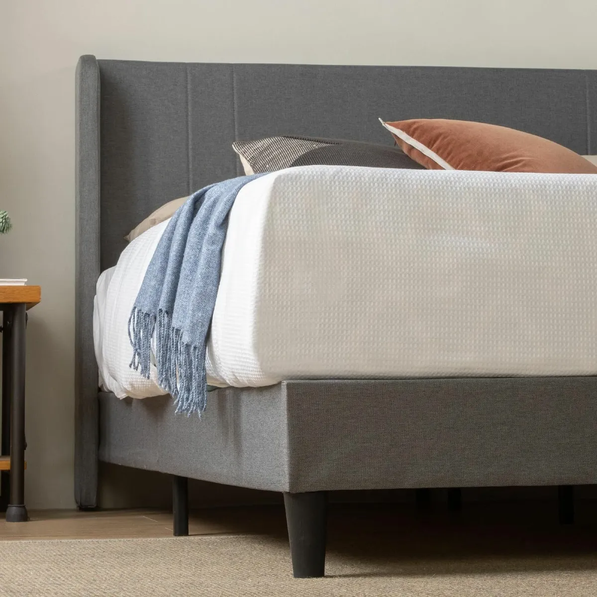 Sasha Double Bed frame - 135x190 cm 25 Height Upho - Image 4