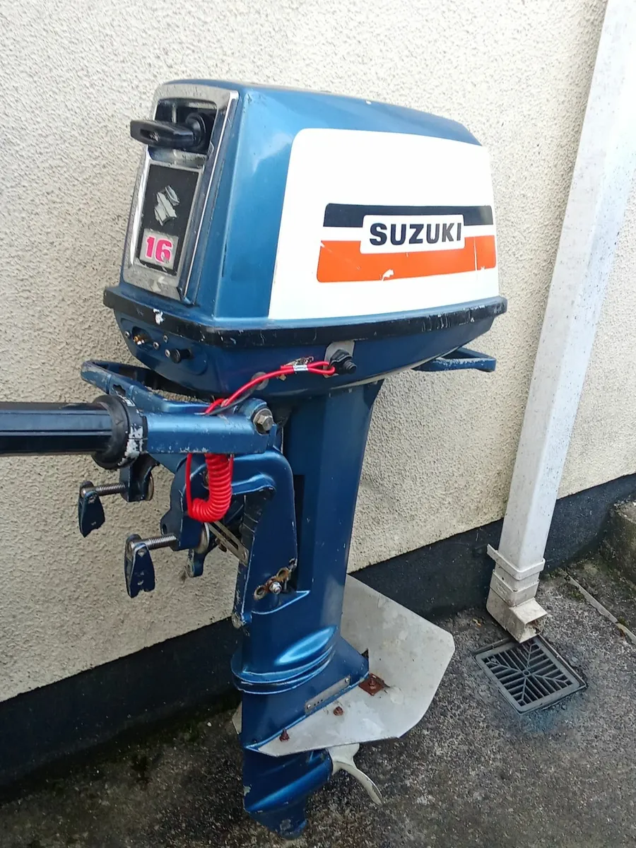 2-stroke outboard SUZUKI-16 HP - Image 3