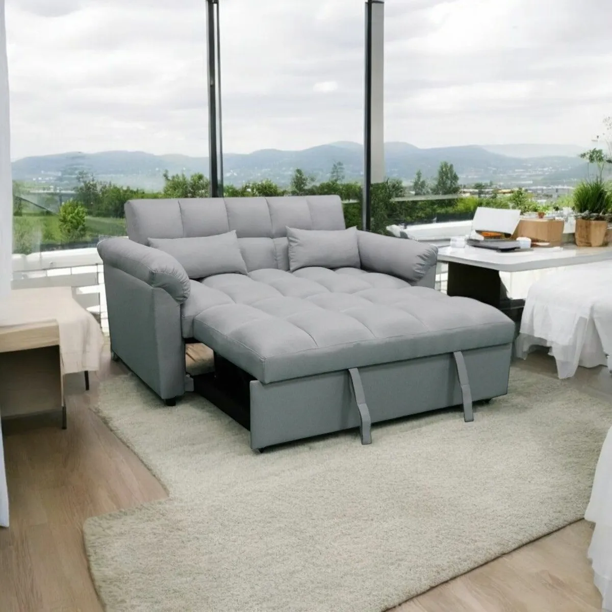 Pull Out Double Sofa Bed - Perfect for Small Space - Image 1
