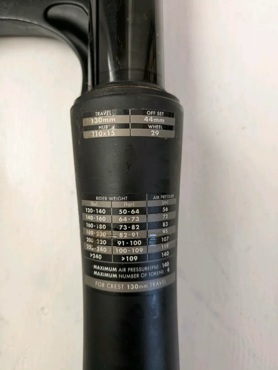 Broken crest 34 29er fork - Image 3