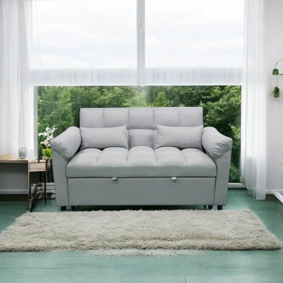 Pull Out Double Sofa Bed - Perfect for Small Space - Image 1