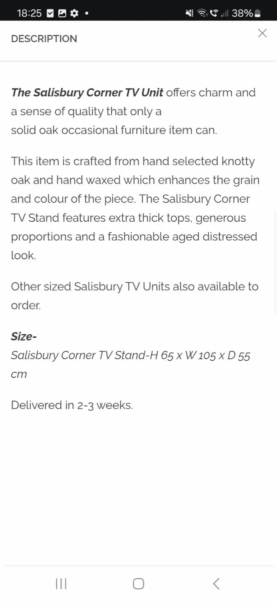 TV Corner Unit - Image 2