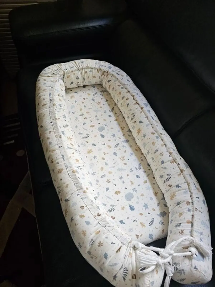 Organic Cotton Cocoon Cam Cam  Deer Baby Nest - Image 1