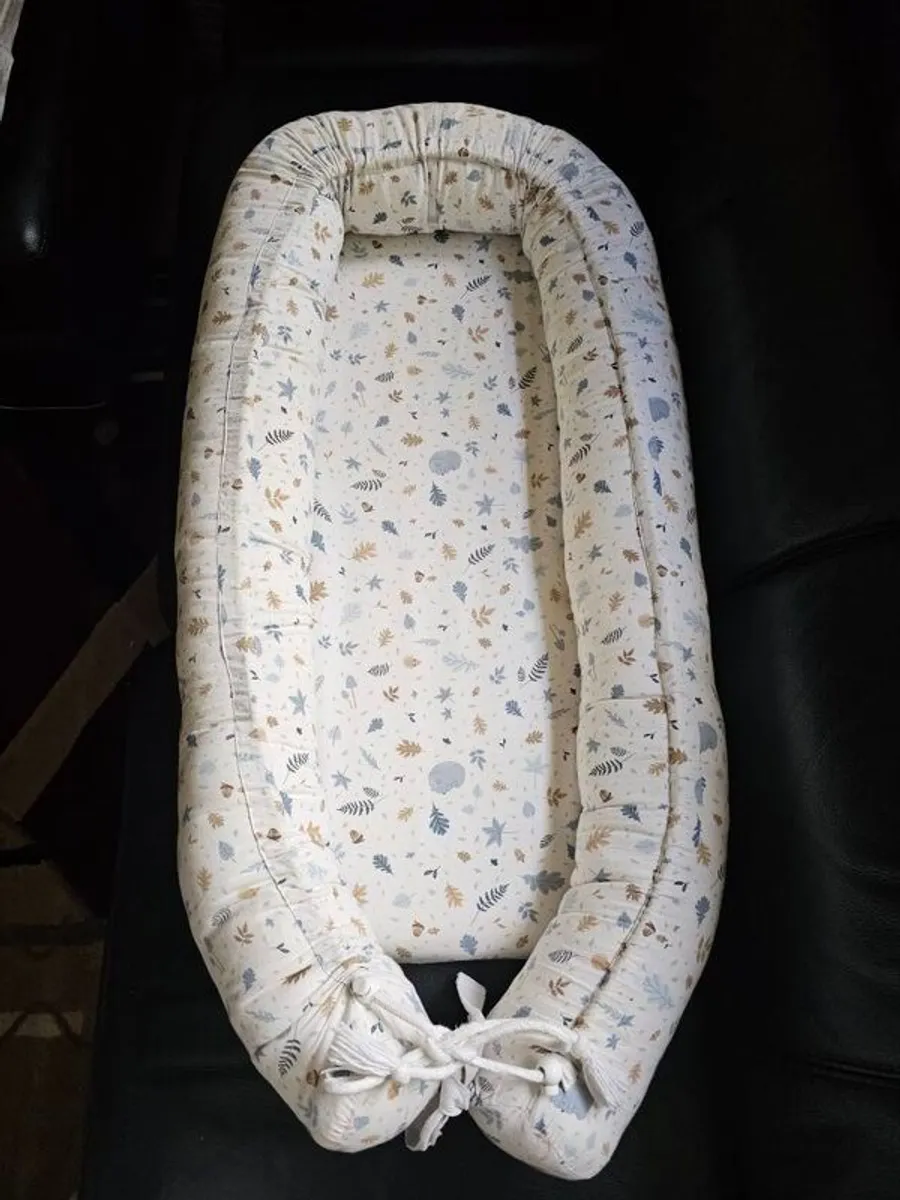 Organic Cotton Cocoon Cam Cam  Deer Baby Nest - Image 2