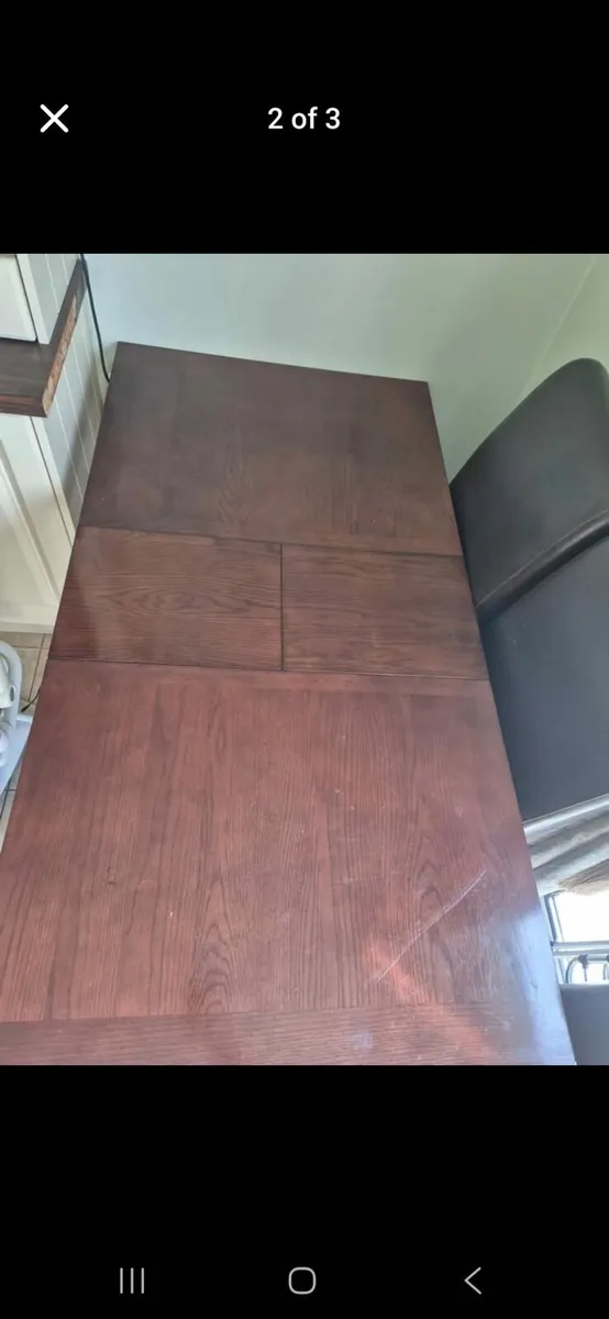 Kitchen table with 6 chairs - Image 2