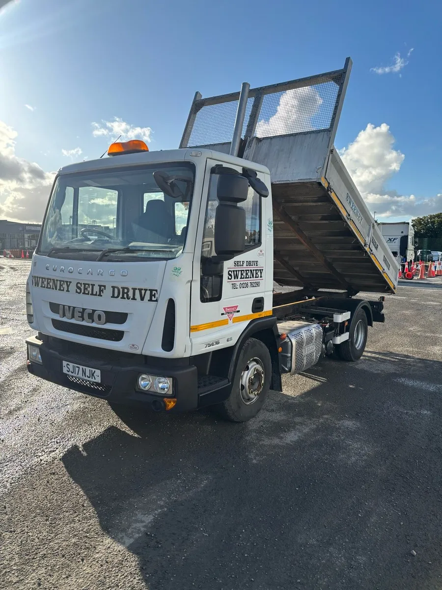 7.5ton  Iveco tipper - Image 1