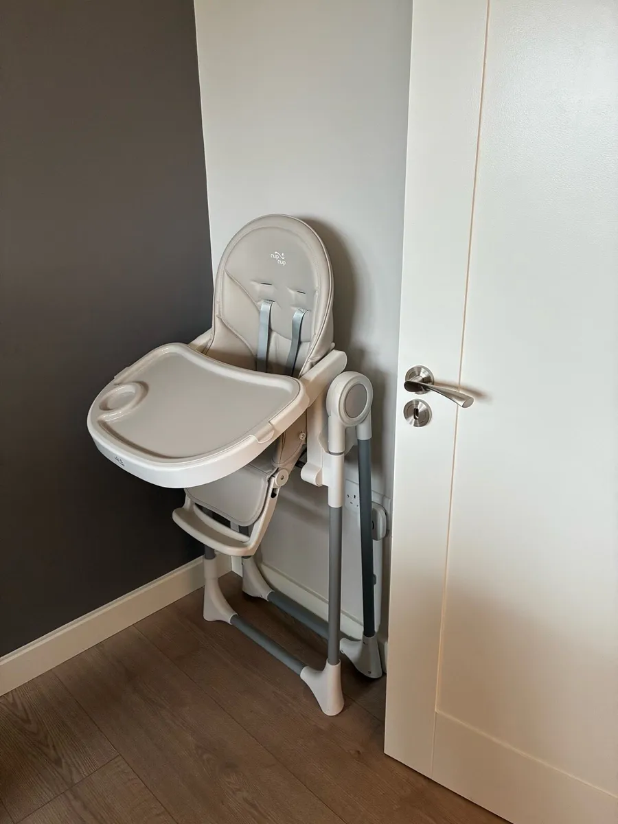 Nup Nup Adjustable High Chair Excellent Condition - Image 2