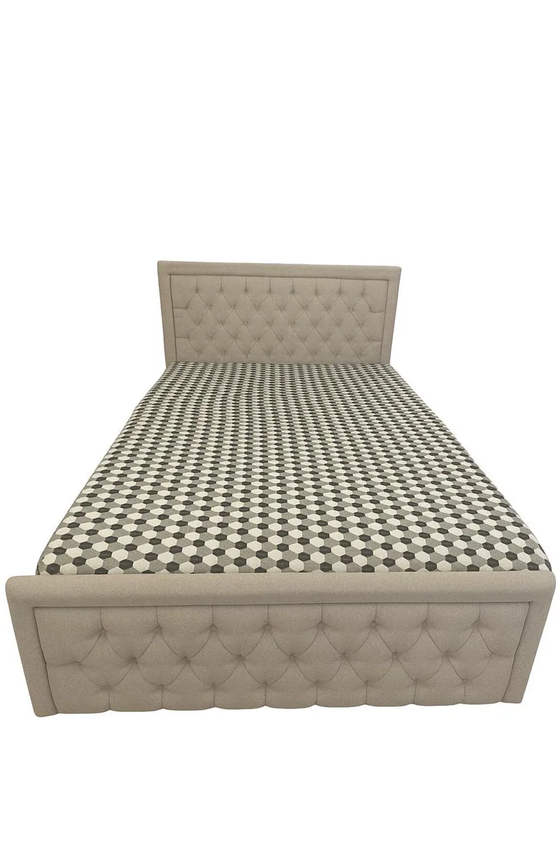 King size bed & mattress - Image 1