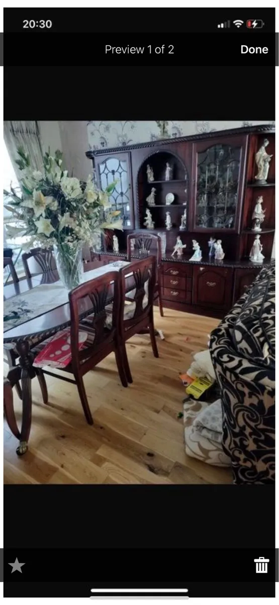 Dining table and unit - Image 2