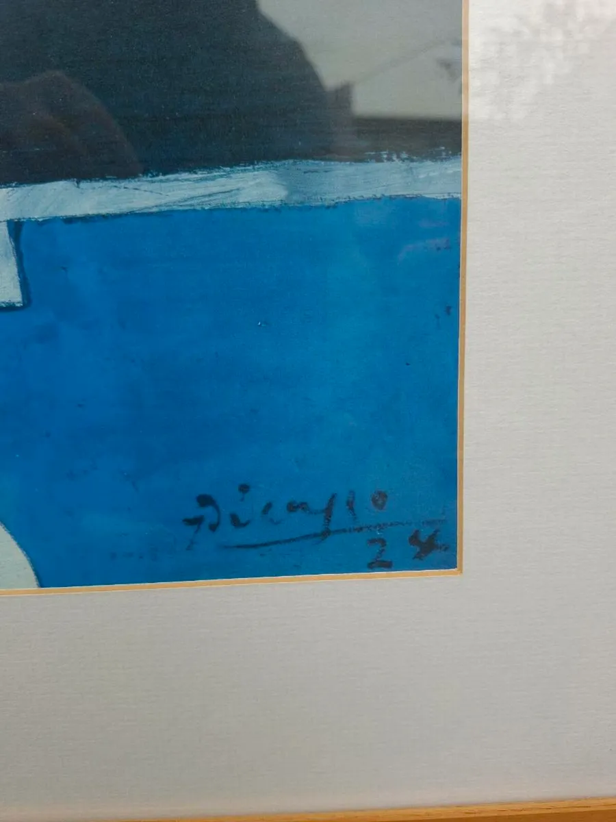 Large framed Pablo Picasso print - Image 4
