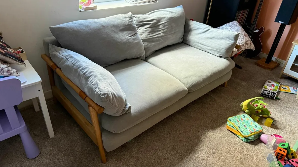 French Connection 'Hoxton' 2-3 seater sofa - Image 1