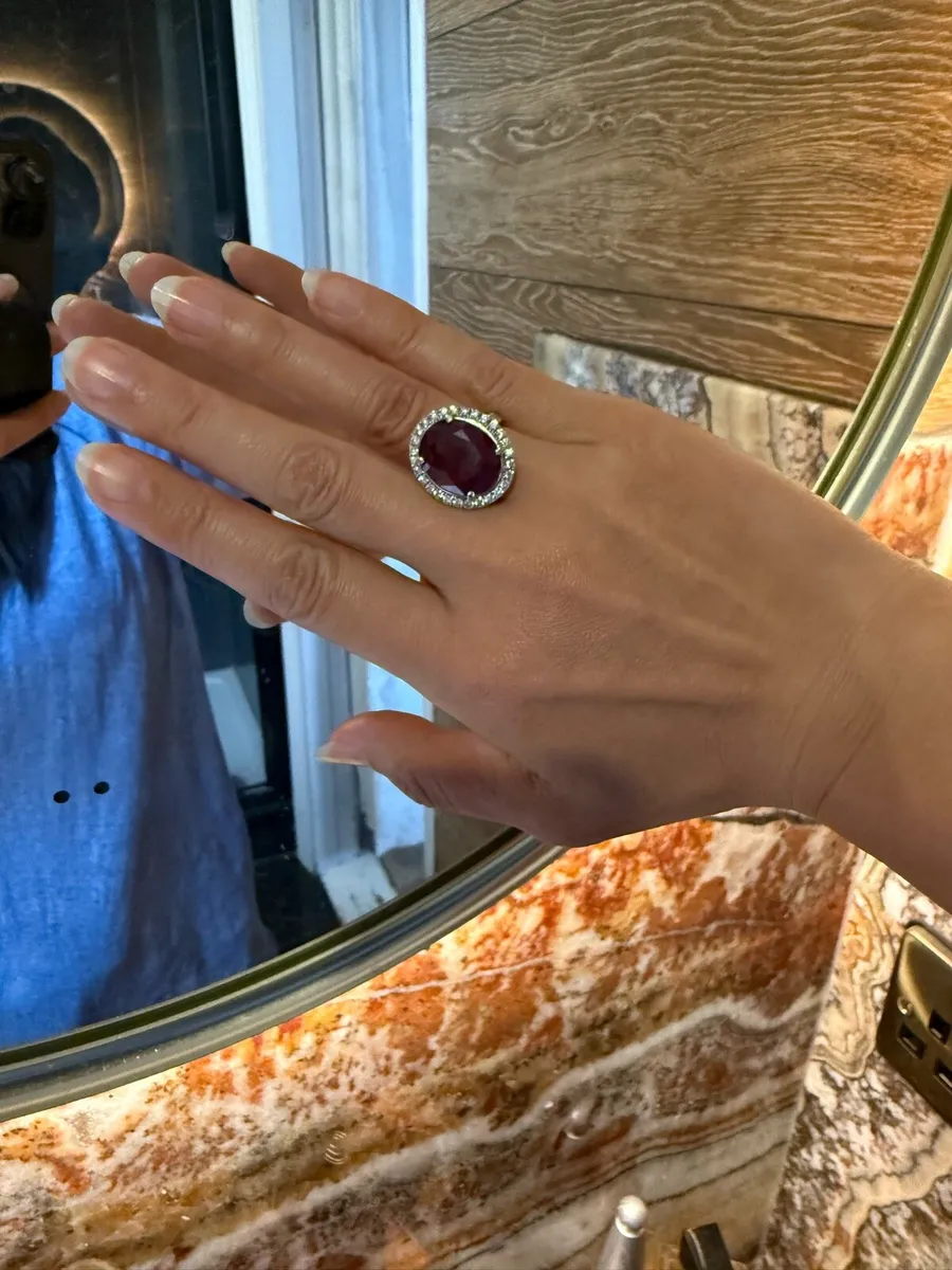 Diamond Ruby ring - Image 4