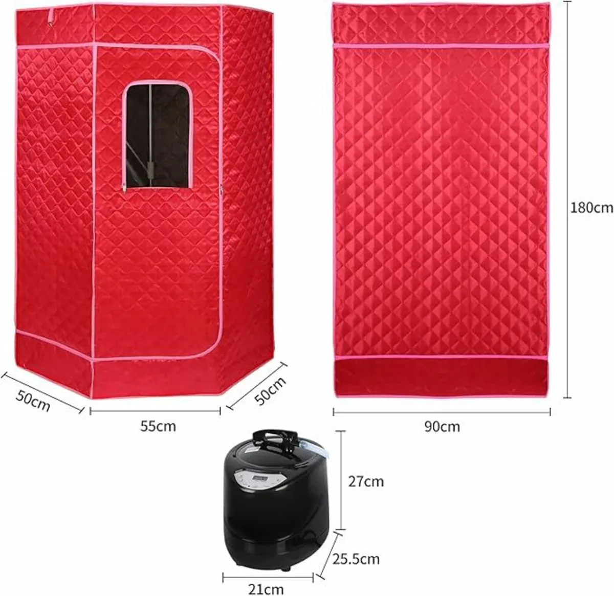 Sauna 90 x 90 x 180 cm Sauna for Home, Mini Sauna - Image 3
