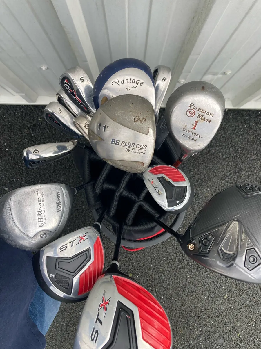 Golf clubs and bags - Image 4